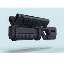 bfg 9000 film doom divers cosplay la réplique prop sci-fi gratuite scifi l'arme pistolet 3d print model - Mito3D