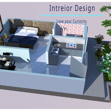bhk casa plano 3d modelo arquitetura design interiores Projeto interior decoração homedesign arte designer mobília luxo lar Doce Lar feito mão inspiração Design 3d print model - Mito3D