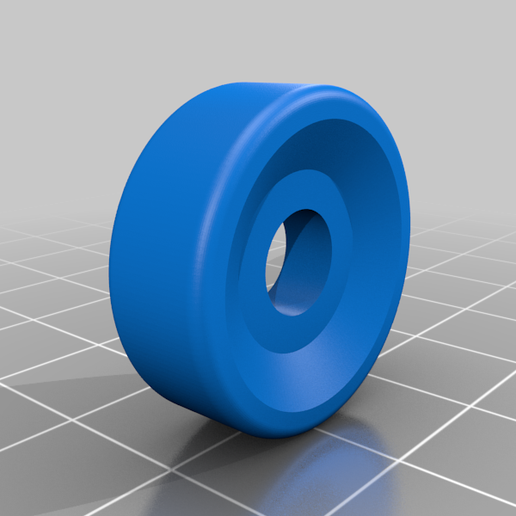bi-fold door roller guide bi fold replacement parts 3D print model - Mito3D