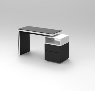 bi cor modular escrivaninha linear 3d print model - Mito3D