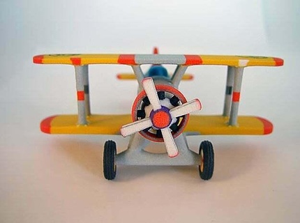 bi aereo plane 3d print model - Mito3D