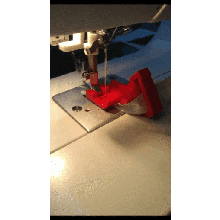 el sesgo de la guía pie moda máquina costura nota a página 3d print model - Mito3D
