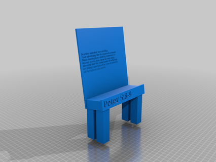 bible stand bible displ display display stand holder holy bible stand 3d printing  3d print model - Mito3D
