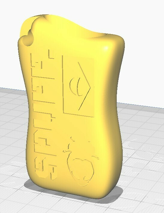 bic encendedor caso funda 3D print model - Mito3D