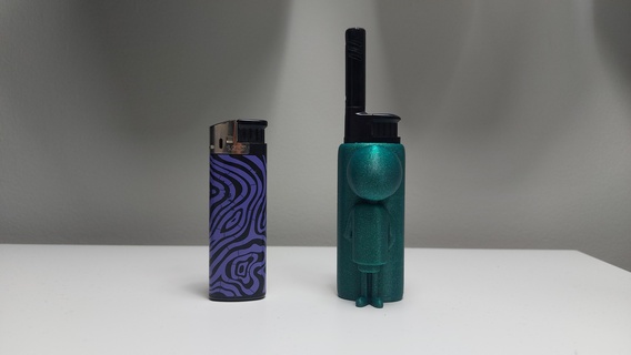 bic lighter case 3d print model - Mito3D