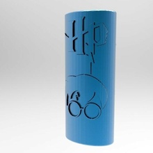 bic lighter holder harry potter 3d print model - Mito3D
