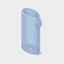bic mini accendino portachiavi titolare moda accessori 3d print model - Mito3D