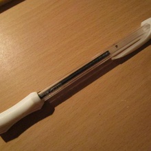 bic penna pen grip clip ubicato in zona 3d print model - Mito3D