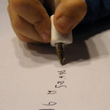 bic pointe du stylet jeu l'ergonomie l'école de l'apprentissage le crayon utile enfant l'écriture la stylo 3d print model - Mito3D