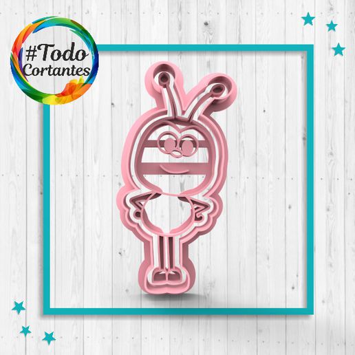 bichikids formica taglierina ragno cricket juan farfalla bambini regno taglio biscotto massa torta 3D print model - Mito3D