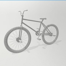 bicicleta 3d print model - Mito3D
