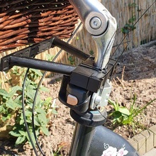bicycle basket mount holder bike biscle 3d print model - Mito3D