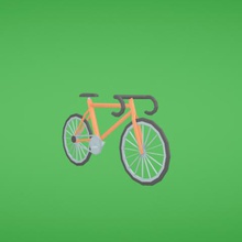 bicycle bike game 3d print model - Mito3D