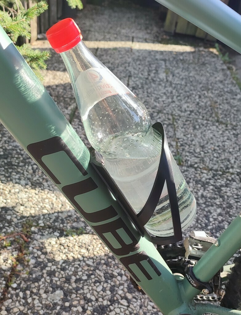 bicicletta bottiglia titolare supporto montare ebike montagna acqua 3d stampa 3D print model - Mito3D