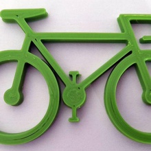 bicycle key ring gadget 3d print model - Mito3D