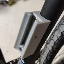 bicycle lock bracket various sport outdoors 3d print model - Mito3D