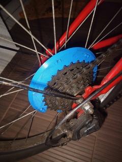 Fahrrad multi wheel Rad Separator distancer Oxylan 3d print model - Mito3D