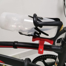 bicicleta água garrafa suporte braçadeira 3d print model - Mito3D