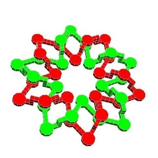 bicyclic link 7 structural geometry math model stem 3d print model - Mito3D