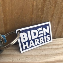 biden Harris porte clés politique démocratique Président élire démocrate Joe kamala vite impression cadeau cadeaux 3d print model - Mito3D