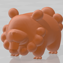 bidoof 3d print model - Mito3D