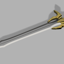 bifrost espada hofund heimdall Thor fantasia maravilha 3d print model - Mito3D