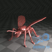 big-ass ant 3d print model - Mito3D