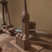 büyük Londra mimari saat İngiltere torre architettura yapı Arte Tarih seyahat 3d print model - Mito3D