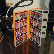 grande libro pieghevole nintendo interruttore gioco cartuccia Astuccio guaina v101 gadget carrello video Giochi 3d print model - Mito3D