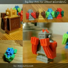big boy arms ultibot sandervg various 3d print model - Mito3D