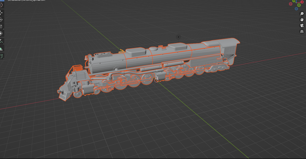 Junge Dampf Lokomotive Spiel Lokomotiven Züge 3d print model - Mito3D