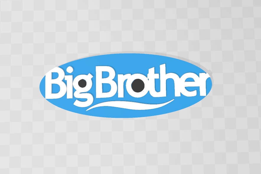 big brother logo show reality 3D print model - Mito3D