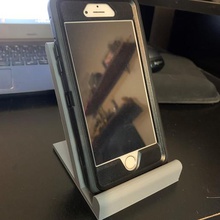grande caso di telefono stand gadget facile utile iphone accessorio 3d print model - Mito3D