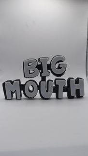 grande bocca logo funko pop collezione 3d print model - Mito3D