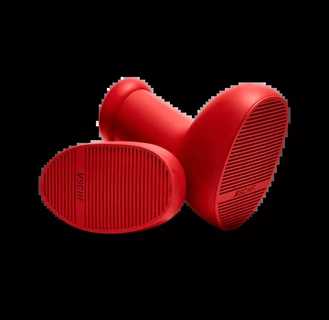 grande rojo botas Zapatos impresión sitio simplemente frio artilugio juguetes 3d print model - Mito3D