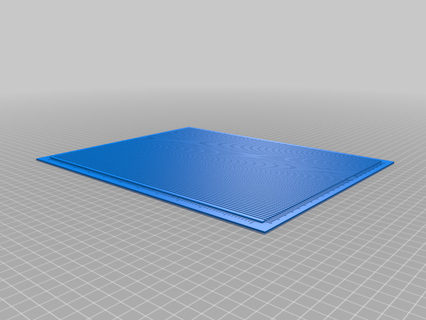 gros tableau bord Coupe folding board planche pliant art outils 3d print model - Mito3D