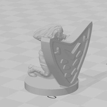 escudo Gardna yugioh masmorra dados monstros jogos ddm 3d print model - Mito3D