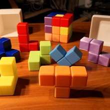 big soma cube puzzle game puzzles 3d print model - Mito3D
