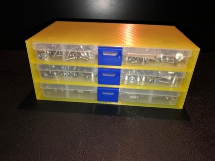 big sortiment box organizer maker screws diy sorting storage 3d print model - Mito3D