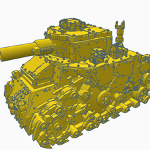 büyük tank 3d print model - Mito3D
