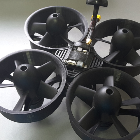 big whoop 170mm 4s en polycarbonate gadget betaflight moteur brushless de montage cleanflight drone flyduino fpv la caméra racer mutirotor naze32 nijaflex ninja semiflex quadcopter sp racing evo spracing f3 spracingf3 tiny ultimaker vtx mont 3D print model - Mito3D