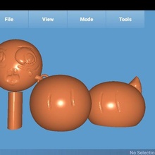 bigbee flexi 3d model art flexible toy articulated flexy 3d print model - Mito3D