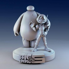 grande película disney dibujos animados cómic maximus enredado pernicioso Alicia arlo Nash woddy jessie zumbido héroe 3d print model - Mito3D
