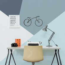 bicicleta soporte mesa decoración pared panno imagen cuadro elementos 3d print model - Mito3D