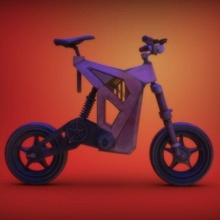 bicyclette sports cycle véhicule transport santé 3d print model - Mito3D