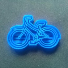bisiklet çerez kesici aracı biker kurabiye kısa masitas kitleler mutfak 3d model 3d print model - Mito3D