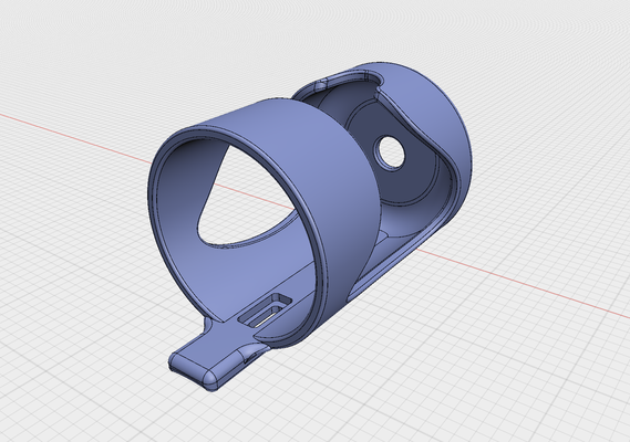 bicicleta garrafa suporte 3d print model - Mito3D