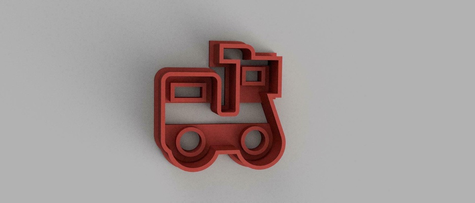 bicyclette biscuit coupeur coupeurs biscuits 3d print model - Mito3D