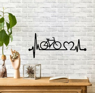 bicicletta decorazione decorazione bicicletta 3d print model - Mito3D