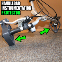 bike instrumentation protector maintenance tool bumper handlebar mainboard protection tools 3d print model - Mito3D